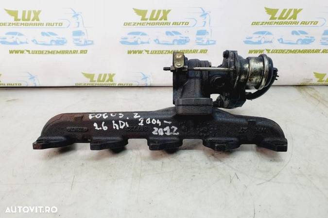 Turbo Turbina 1.4 hdi 8hz F6JD KVJA bht 54359710009 kp35-487599 Peugeot 207 1  [din 2006 pana  2009 - 5