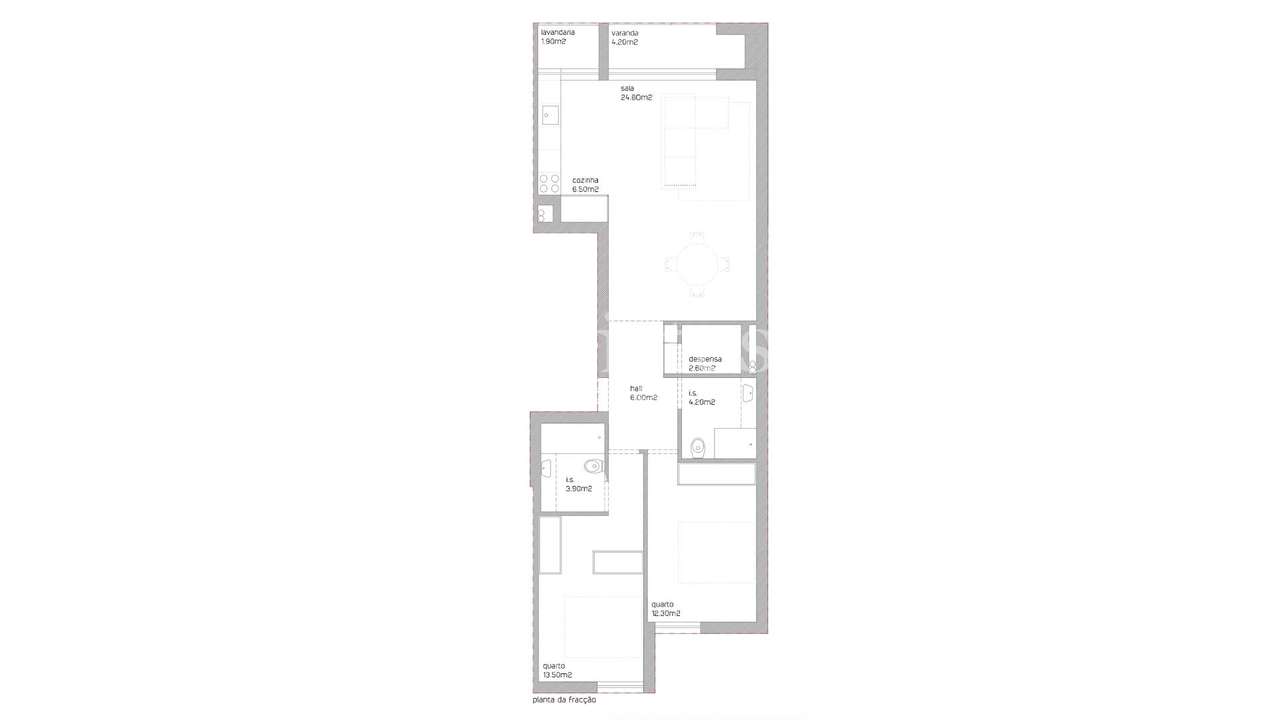 Apartamento T2 em Senhora da Hora-9