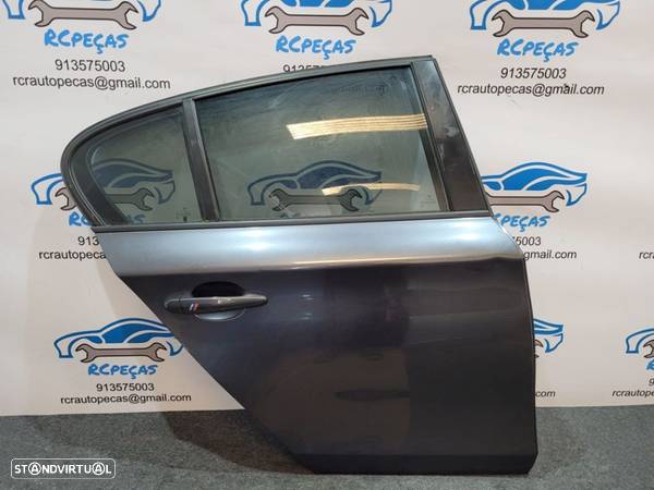 PORTA PORTAS TRASEIRA TRÁS DIREITA BMW SERIE 1 E87 41527191018 7191018 FECHO ELEVADOR MOTOR PUXADOR VIDRO - 1