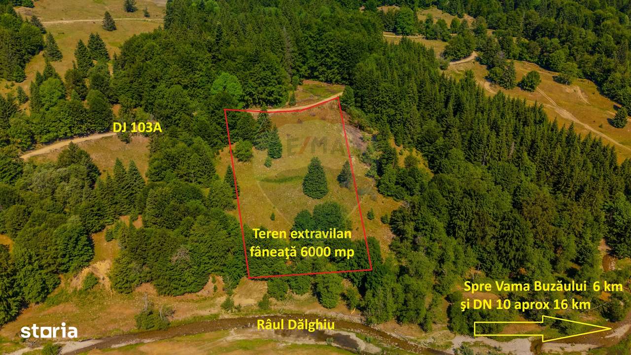 Teren 6000 mp, Vama Buzaului - vedere către Ciucaș - Imagine principală: 2/18