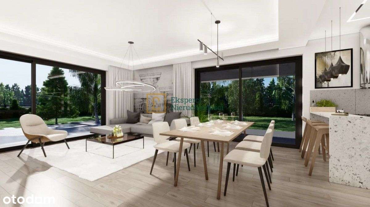 Dom przy lesie, Rakszawa, 116m2 plus garaż w bryle-9