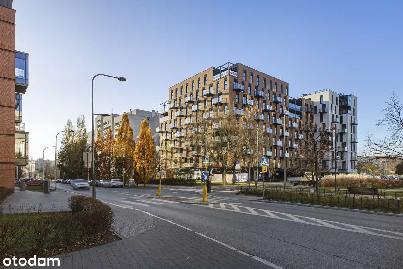 Dwupokojowe NOWE z ogródkiem tuż obok Placu Konesera/APARTAMENTOWIEC.-1