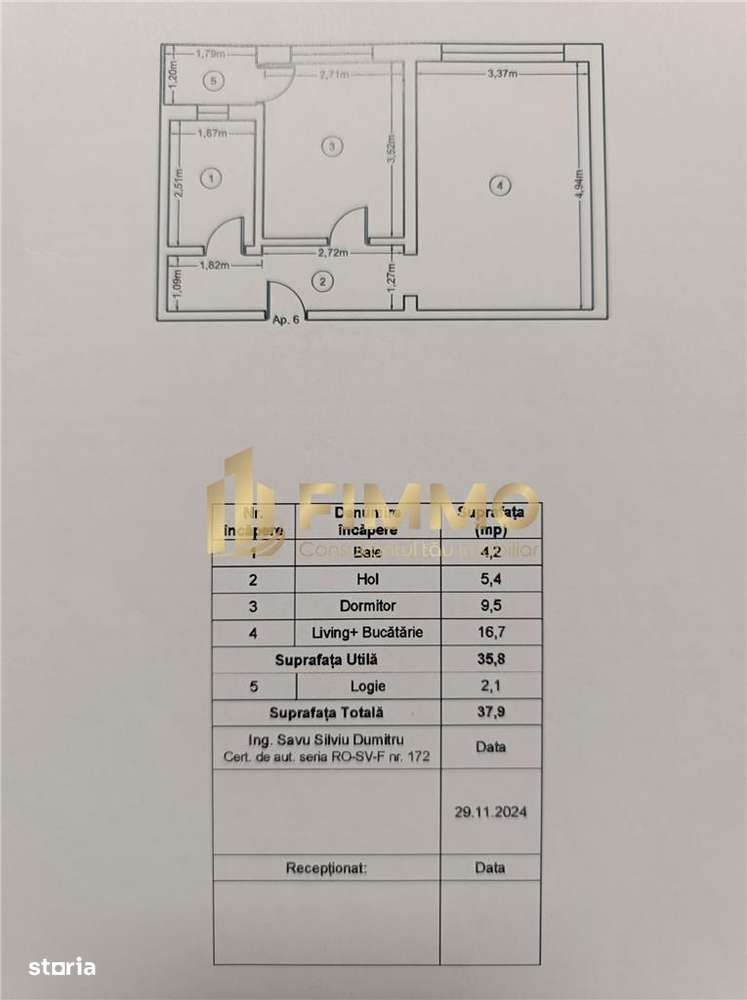 Garsoniere 1 cam | 38mp | Suceava | Lisaura | ID:1240 - Imagine principală: 5/5