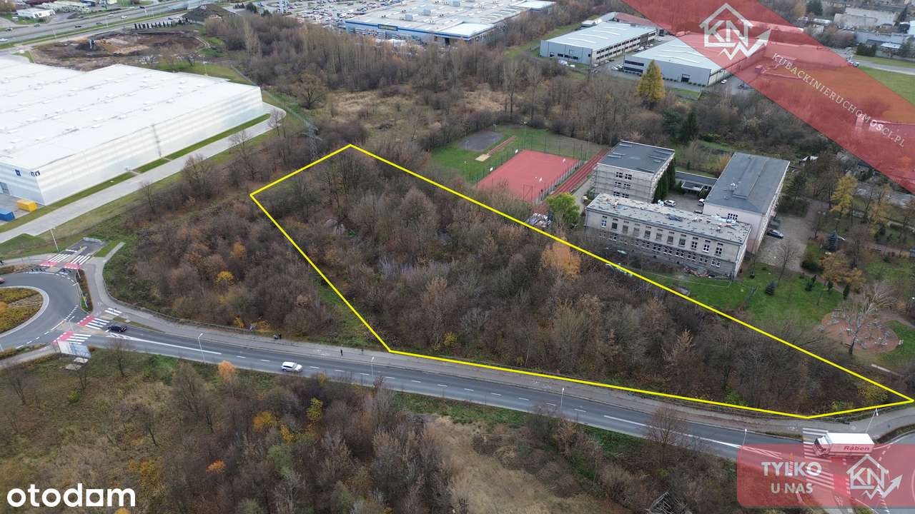 Działka inwestycyjna 7286 m2 ul. Warszawska - MPZP-3