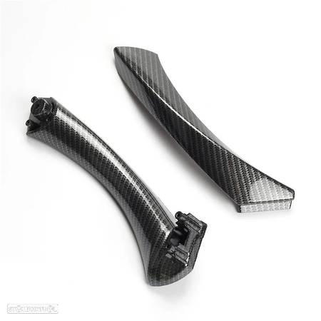 Puxador BMW Serie 3 E90 E91 - Lado Direito Carbono - 4