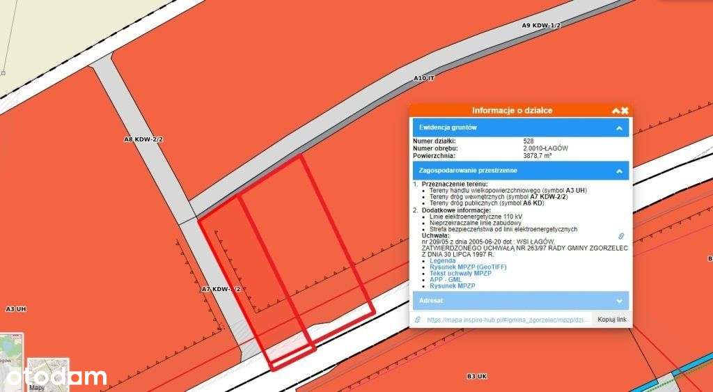 Działka komercyjna na obrzeżach Zgorzelca - Pełny obrazek: 4/20