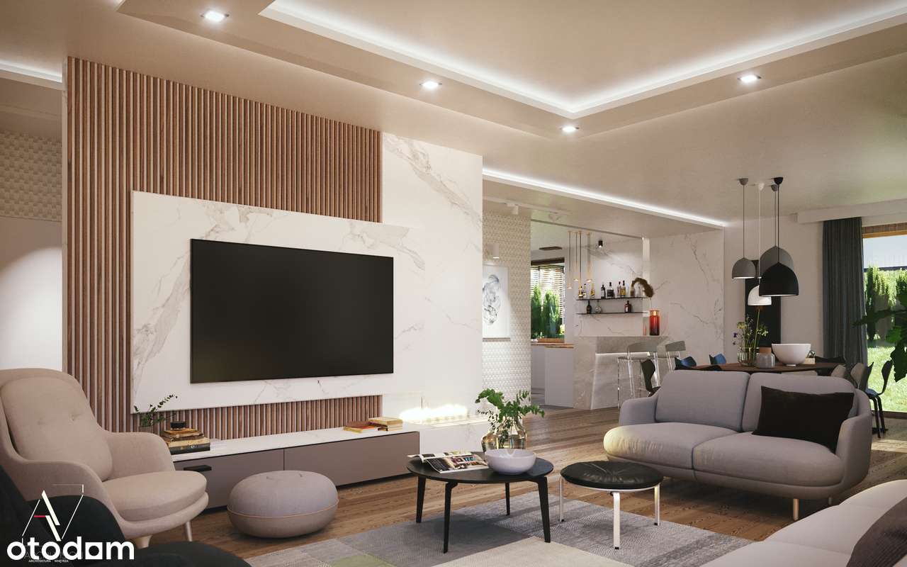 Dom z ogrodem przy zielonych łąkach-7