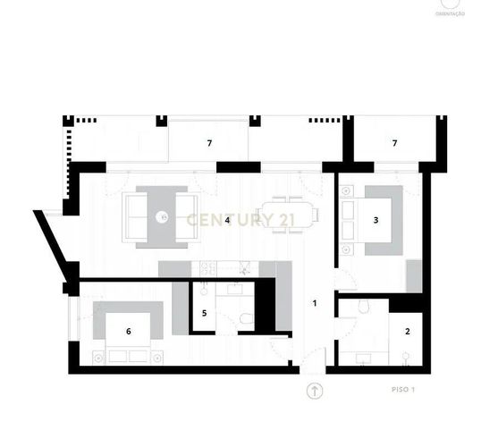 Apartamento T3 Duplex novo em Almada-8