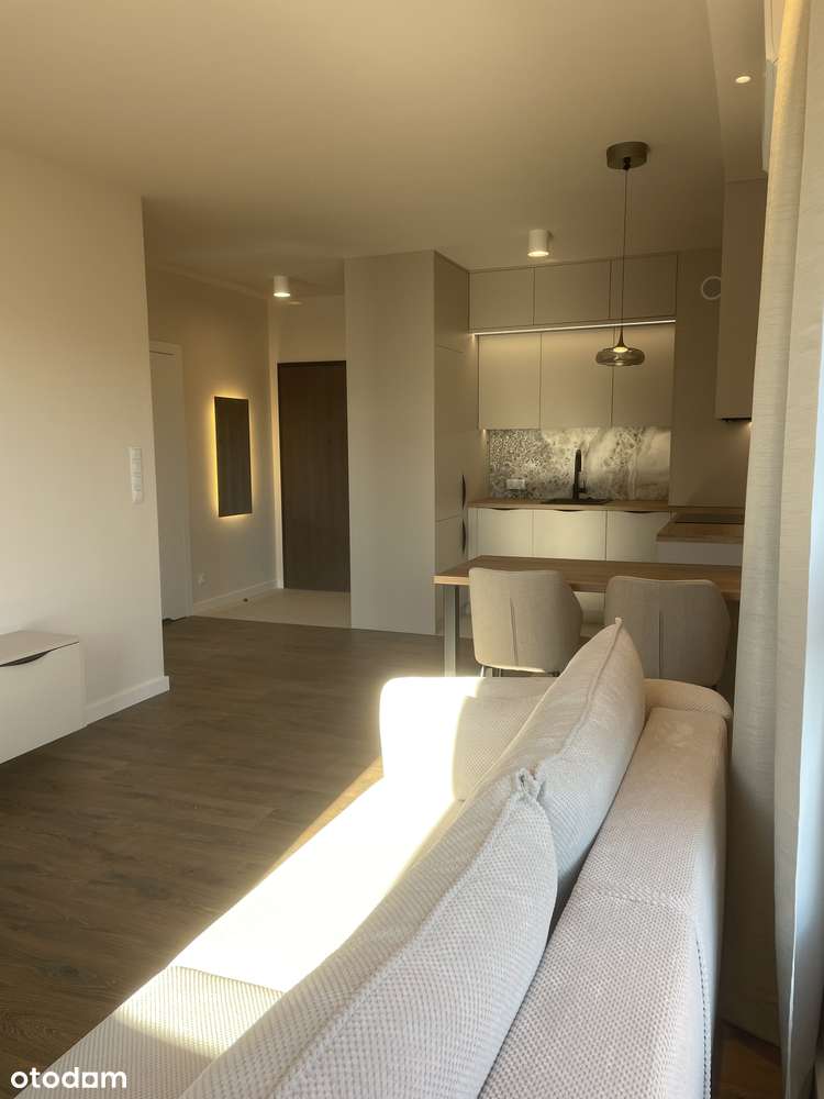 Nowy dwupokojowy apartament 43m² z klimatyzacją w świetnej lokalizacji