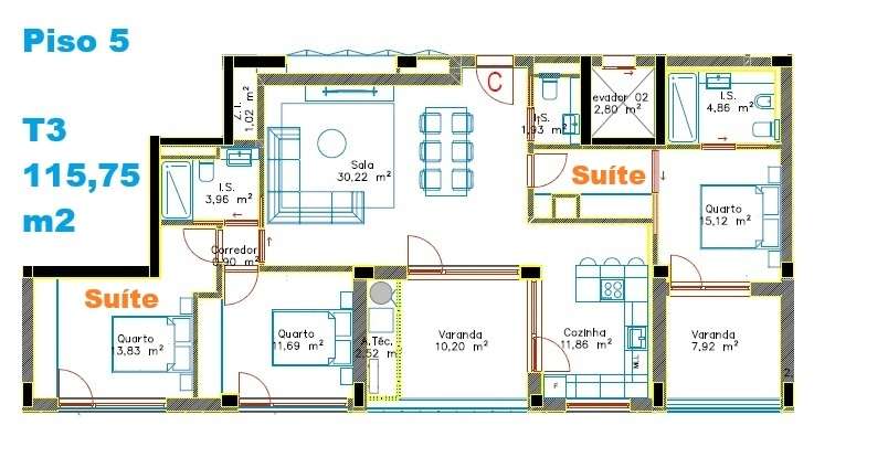 Apartamento T3 - Quinta da Portela - Coimbra/Venda-7