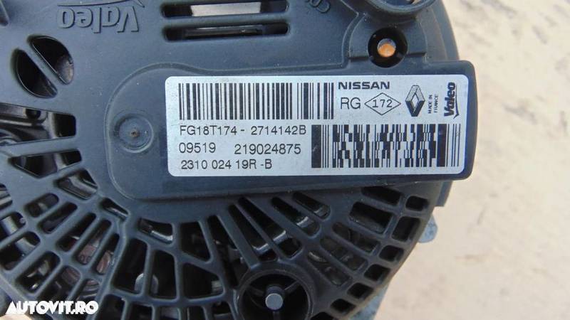 Alternator Nissan qashqai 1.5 euro 6 euro 5 dezmembrez Renault clio - 4