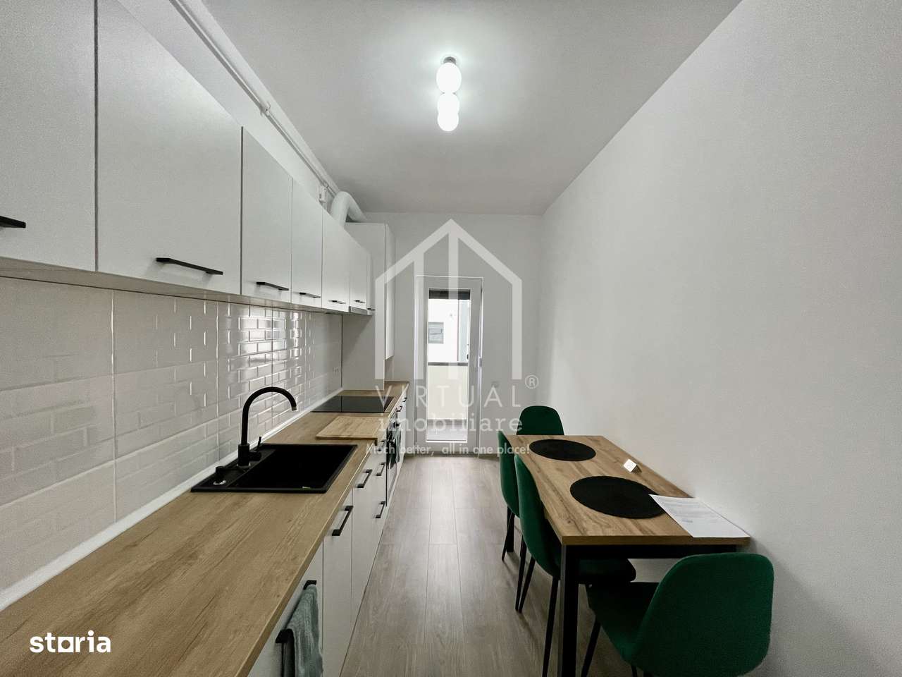 Apartament decomandat NOU cu 2 camere, balcon, loc de parcare - Imagine principală: 4/19