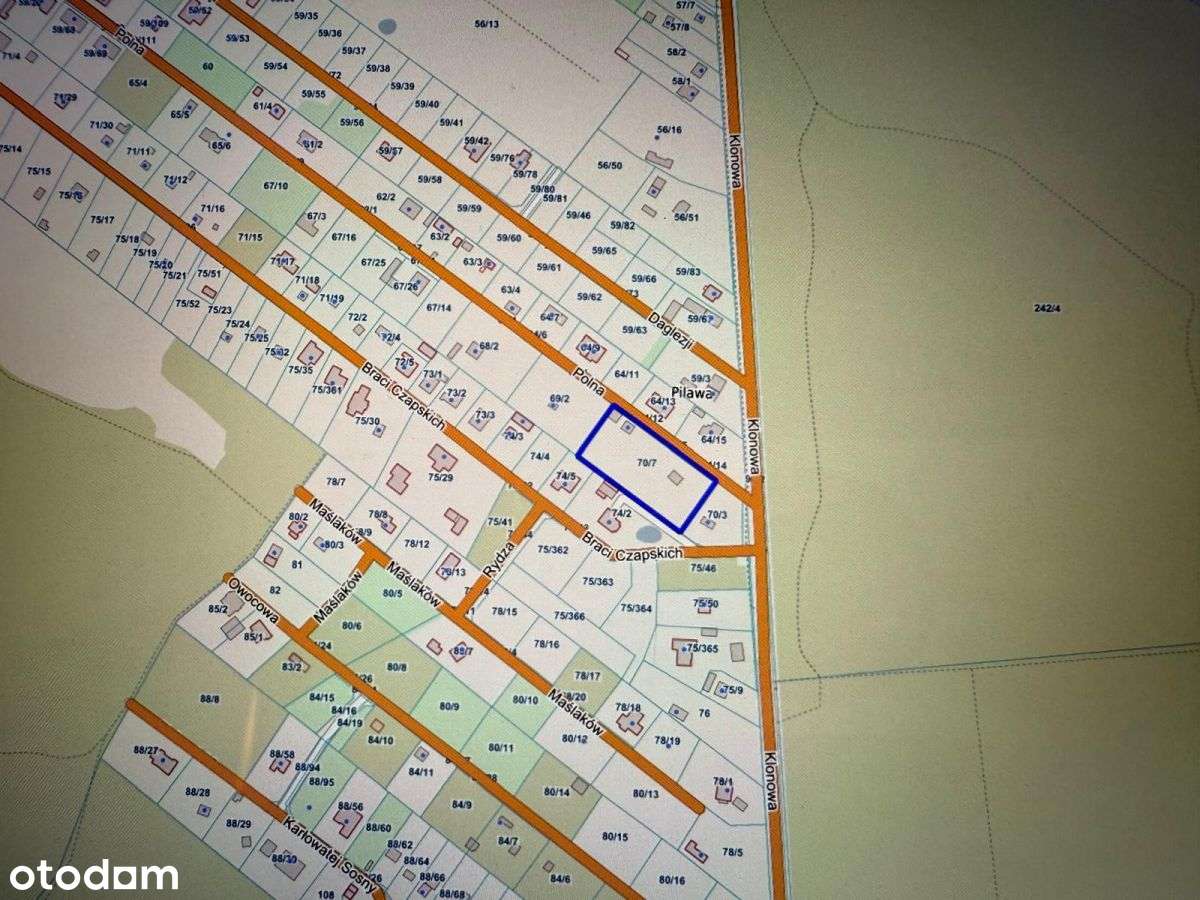 Działka budowlana - Pilawa-2