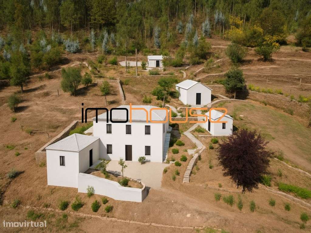 Quinta Isolada com Margem de Rio e Potencial de Eco-Retiro - Arouca-1
