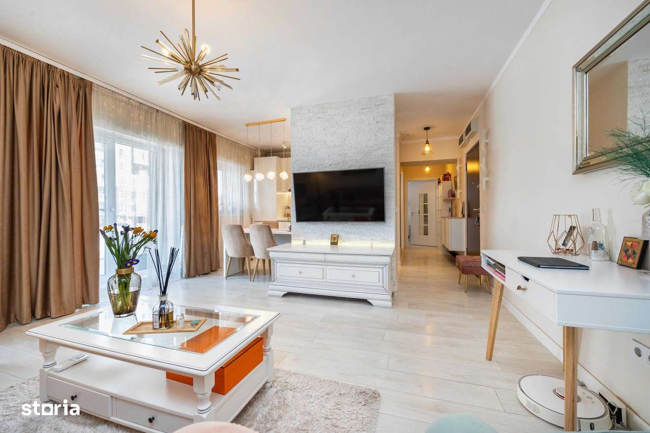 Belvedere Pipera 2 camere | Centrala | Balcon | Parcare | Metrou 5min - Imagine principală: 2/8