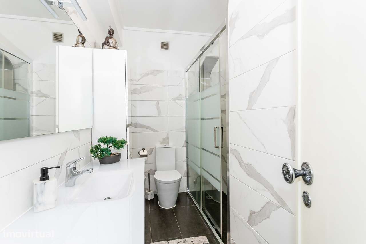 Apartamento T1 com terraço, em Barcarena-15