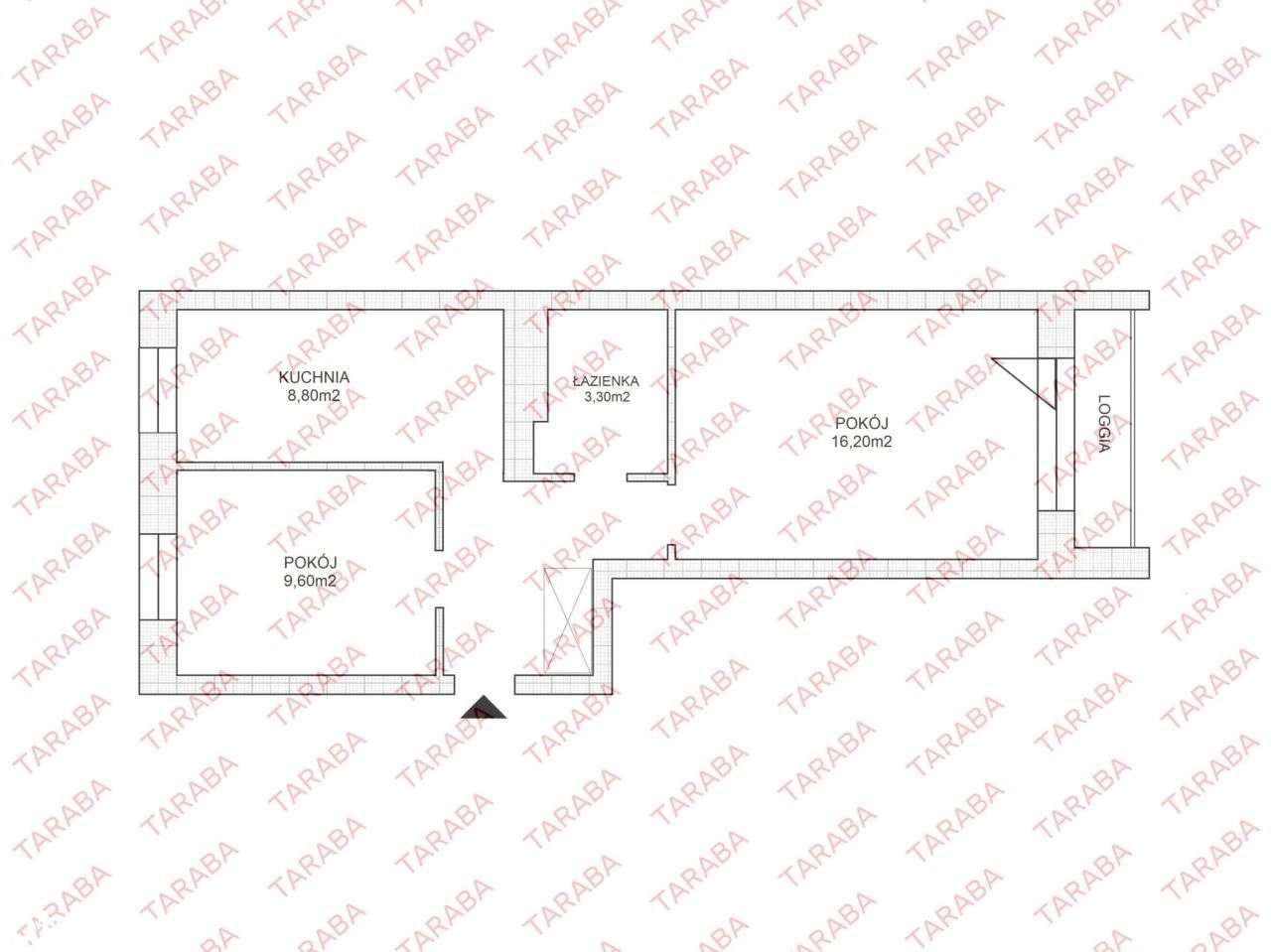 Bardzo Ładne 2 pokojowe – Dąbie – ul. Świtezianki-19