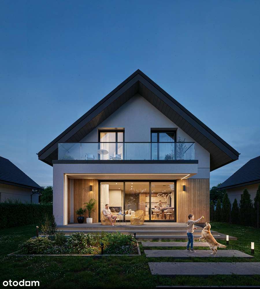 Nowoczesny dom 109 m² | Działka 500 m² | Hermanowo – Starogard Gdański