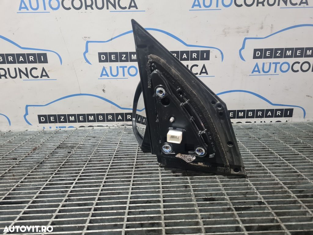 Oglinda stanga Hyundai Tucson III 2015 - 2018 4 Usi NEGRU PAE (932) Rabatabile RABATABIL CU ... - 2