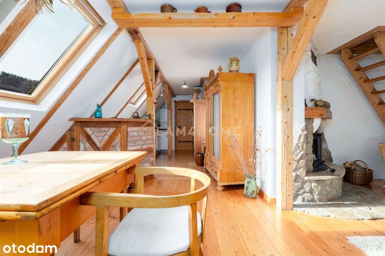 Dwupoziomowe mieszkanie z ogródkiem!Cudowny klimat-8