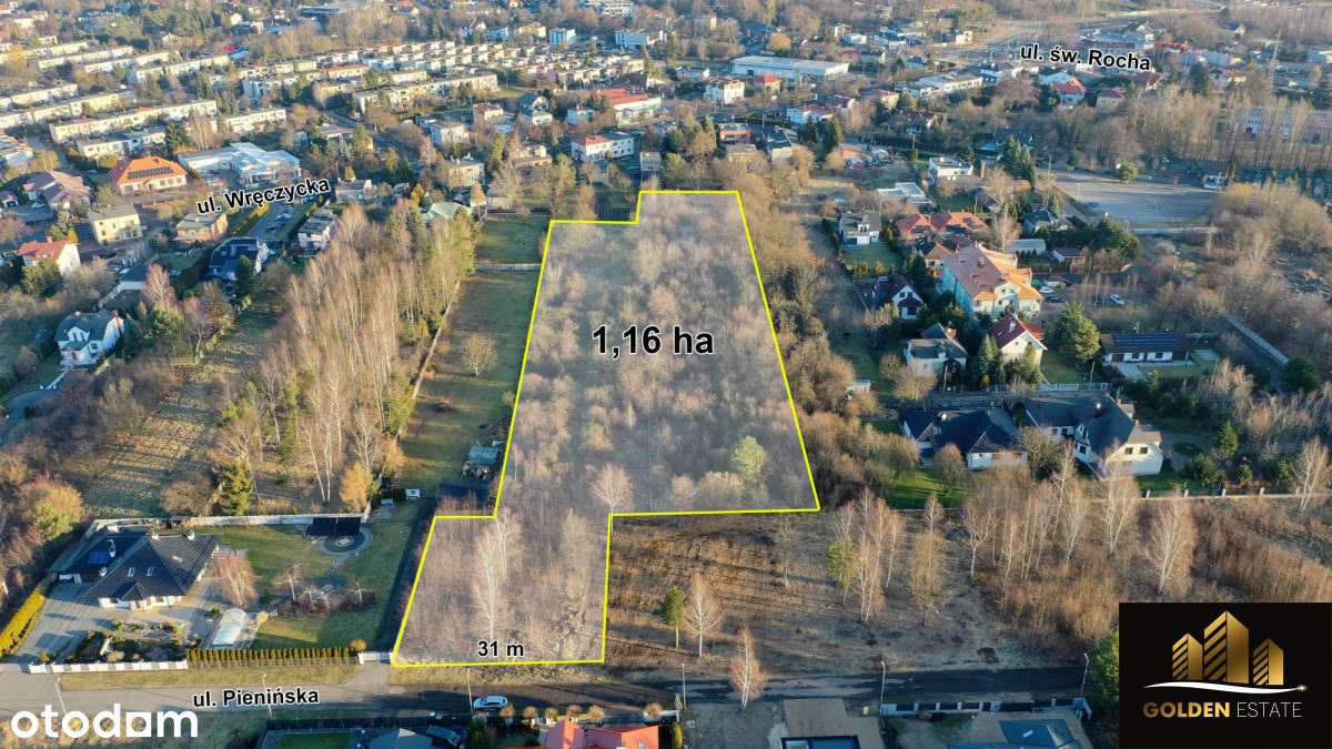 Działka Inwestycyjna Pod 40 Szeregówek - Pełny obrazek: 3/7