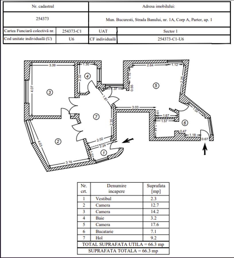 Apartament 3 camere Calea Victoriei Amzei Banului Romana Proprietar - Imagine principală: 4/9