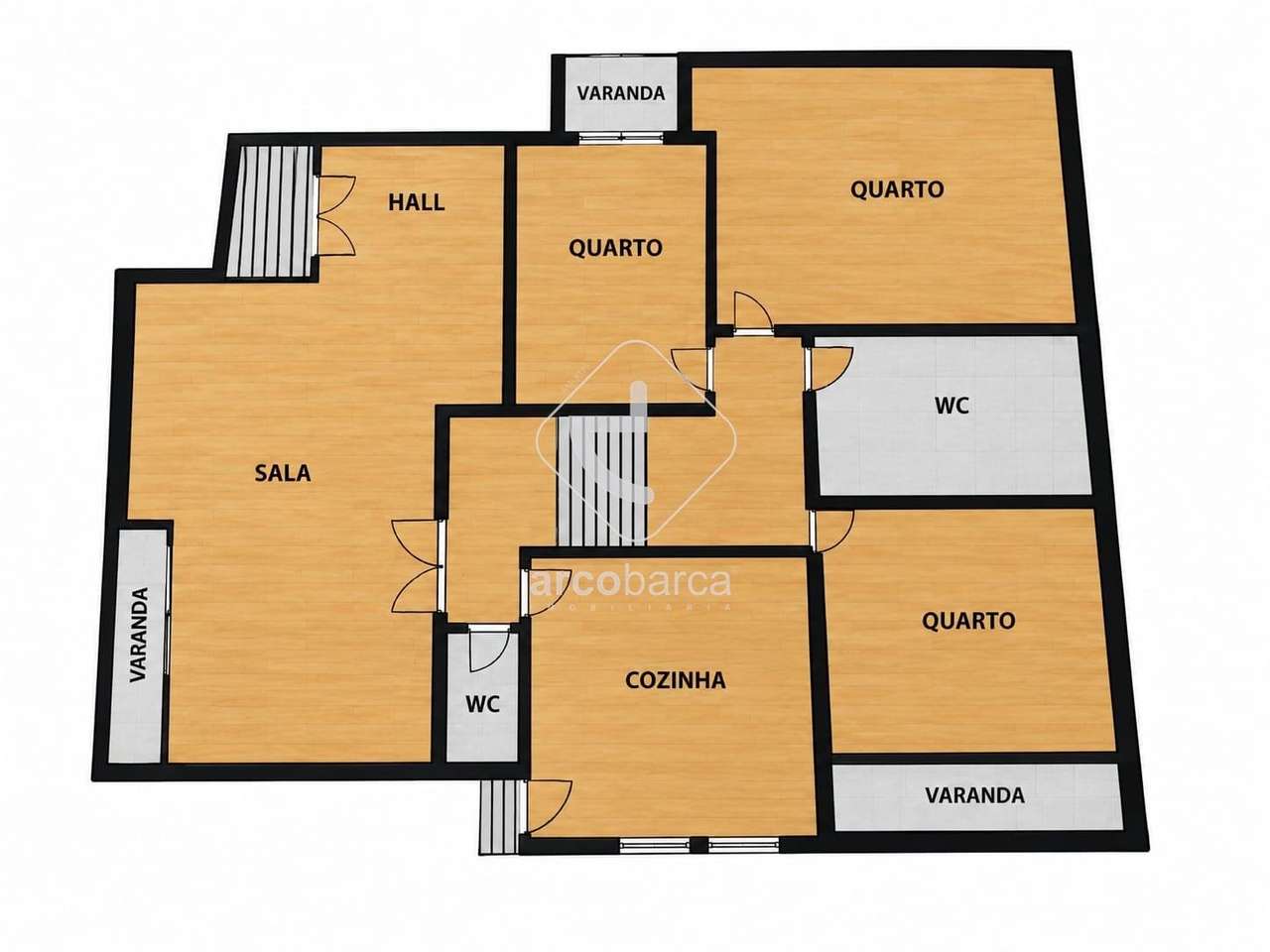Moradia T3 terreno de 1.500 m2, apartº T1 independente e licença de AL-34