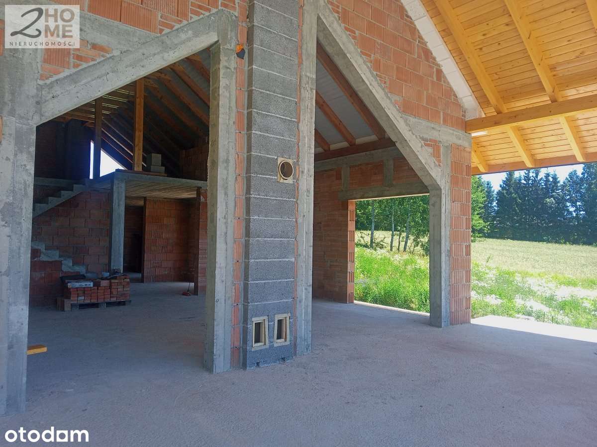 Dom w stanie surowym otwartym w 
Gębiczynie-3