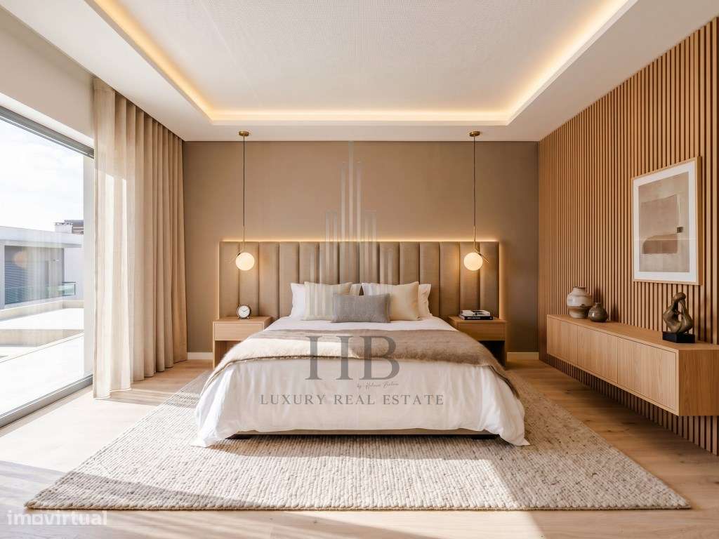 Moradia T4 de Luxo com Piscina Privativa e Jardim | Mafra-19