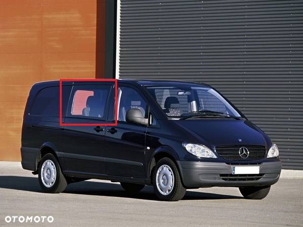 Szyba Szyby Mercedes Vito Viano średni długi prawy przód nr 13 - 2