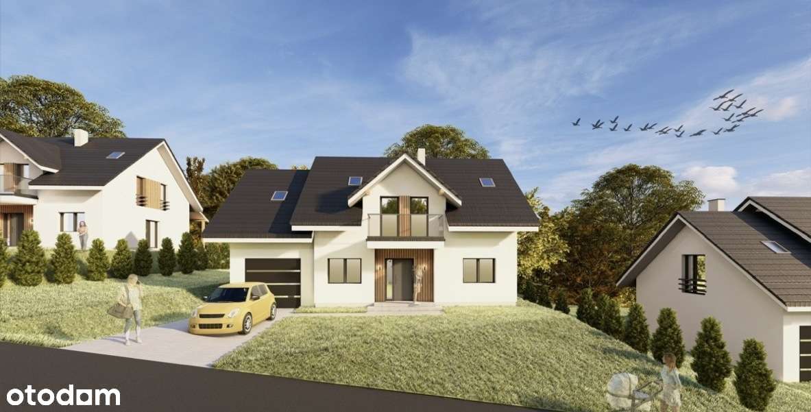 Dom z widokiem na jezioro Mucharskie (174m2)-1