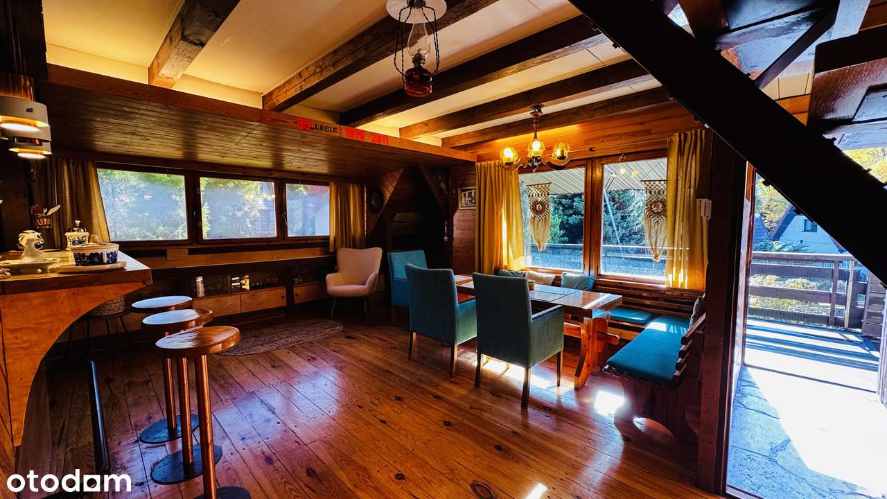 OBNIŻKA CENY Piramida - wyjątkowy dom nad strumykiem 100 m2 BRENNA-6