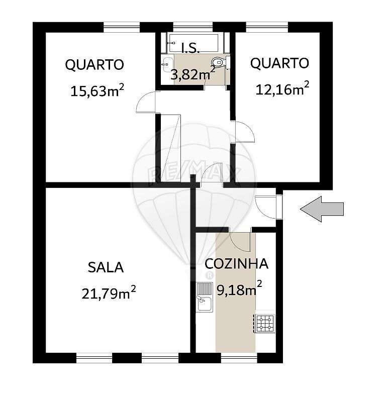 Apartamento T2 para venda-10