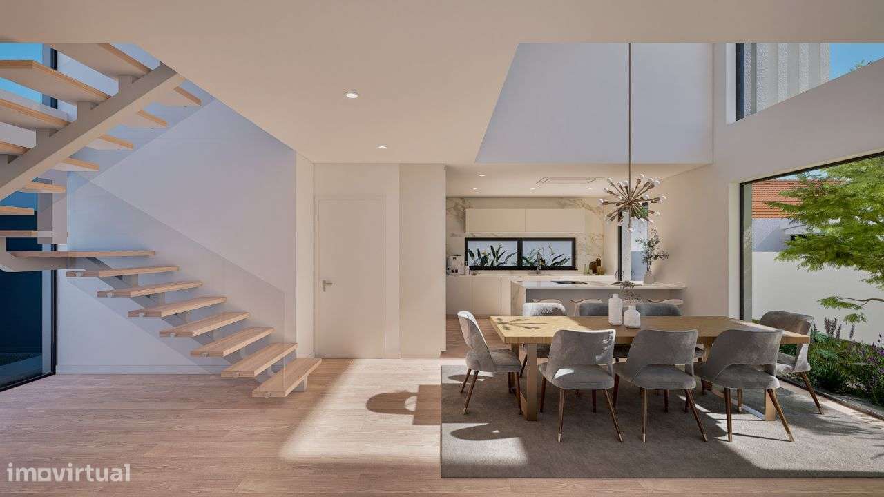 Venda moradia T4 (5 assoalhas), arquitetura contemporânea, Aroeira-6