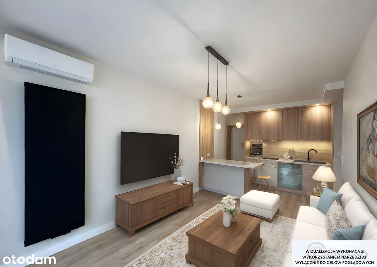 Nowoczesny design -wykończone pod klucz, 3 pokoje + klimatyzacja, 56m²-11