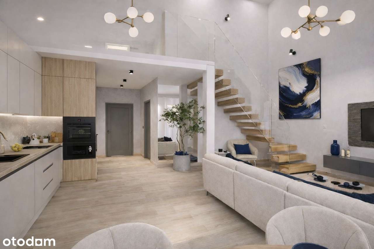 Nowe, energooszczędne  3-pokojowe mieszkanie z antresolą ul. Szwedzka-0