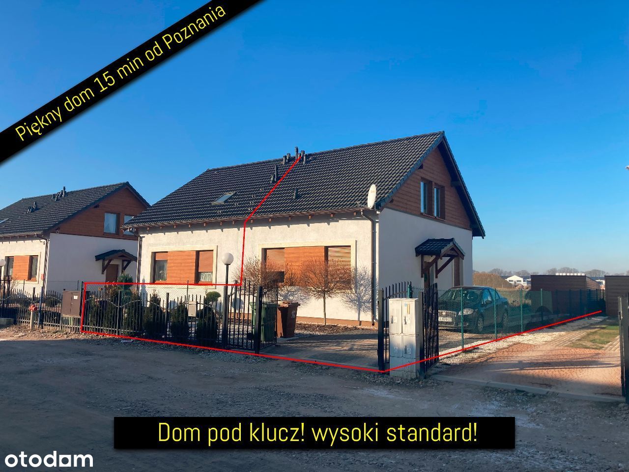 Dom 15 min od Poznania pod klucz >wysoki standard