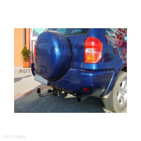 Carlig de remorcare pentru TOYOTA RAV 4 - 5usi., 4x4, ( XA 2 ) - sistem demontabil  automat cu clema - din 2000 pana 2005 - 8