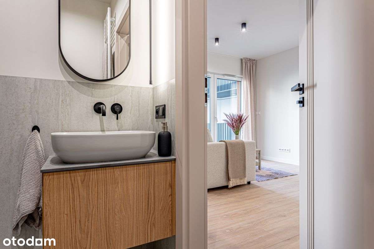 Nowa kawalerka z balkonem | wykończona | bez Pcc-7