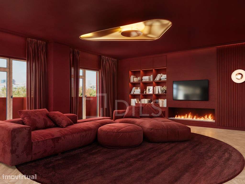 Apartamento T2 com piscina interior e garagem no Bairro Azul em Lisboa - Grande imagem: 2/67