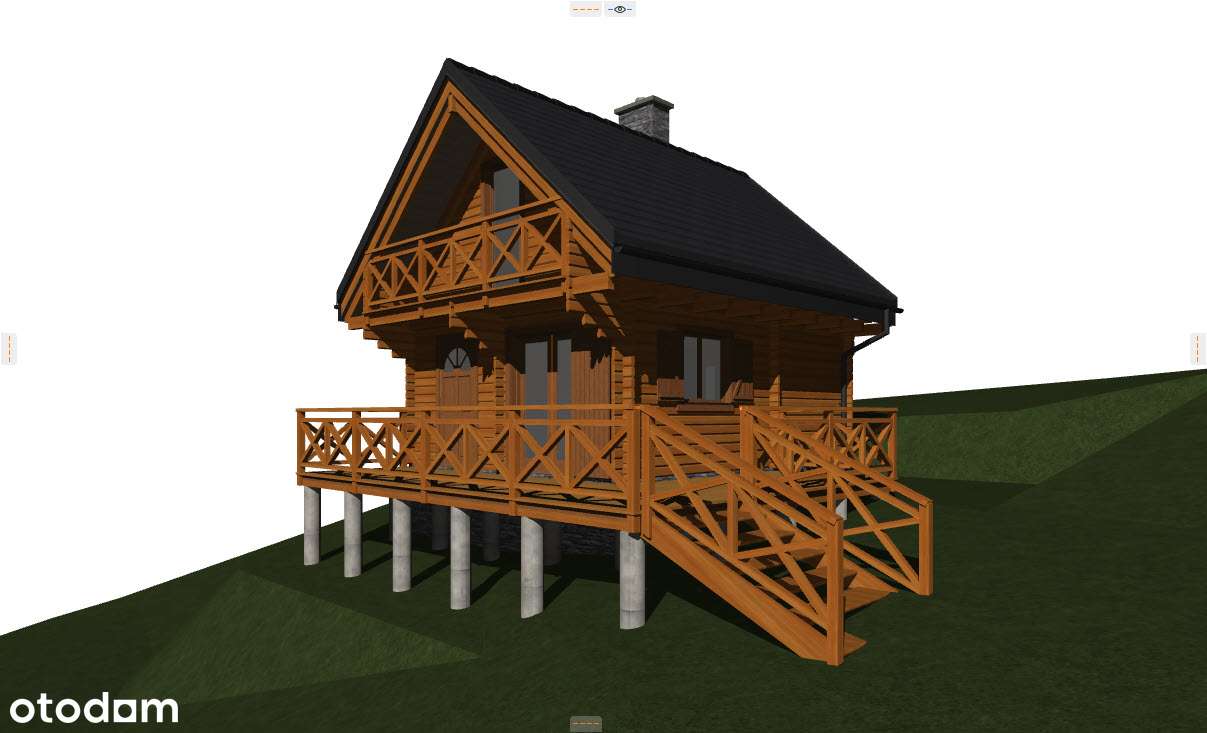 Do sprzedania dom drewniany o pow. użytkowej 38,7 mkw - Okrajnik.-19