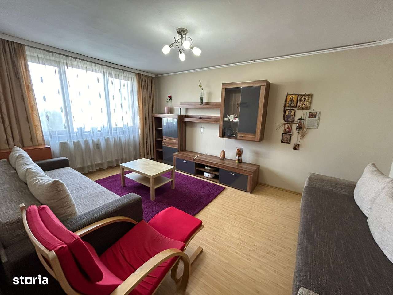 Garsoniera decomandata bloc mixt mobilata si utilata Drumul Taberei-1