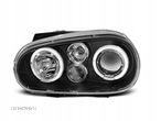 LAMPY REFLEKTORY VW GOLF IV 4 97-03 RINGI BLACK - 1