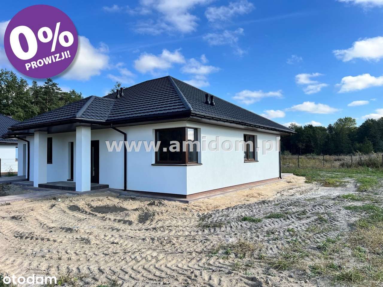 Komfortowy,parterowy dom położony na dużej działc-5