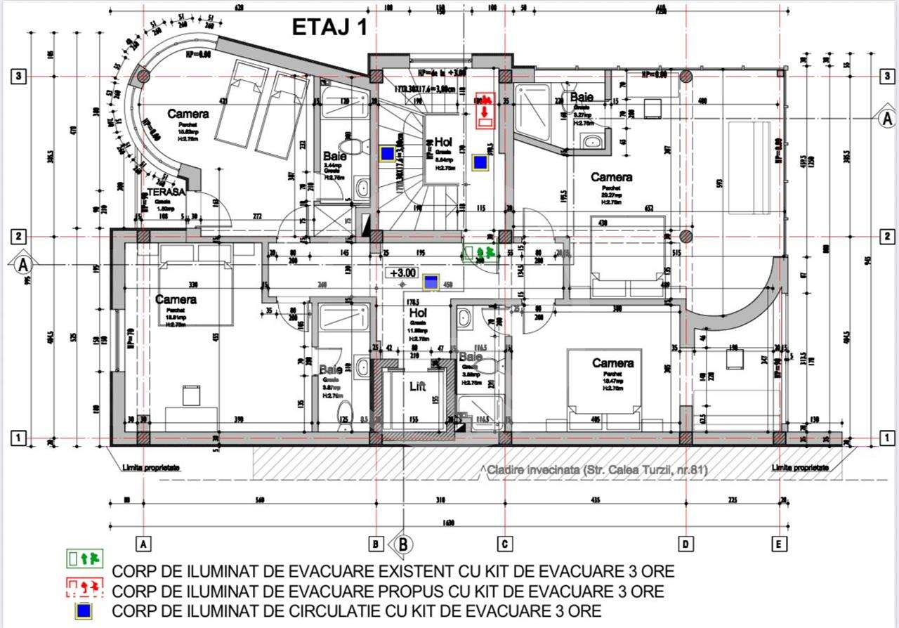 Cladire,Hotel,Clinica Medicala,S+P+3ET,situat in cartierul Zorilor! - Imagine principală: 5/5