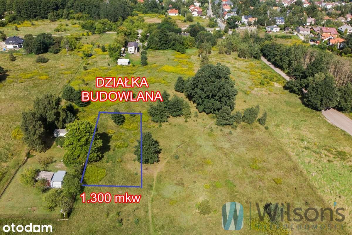Łomianki/Dąbrowa_Puszcza_Działka budowlana  1300m2 - Pełny obrazek: 2/7