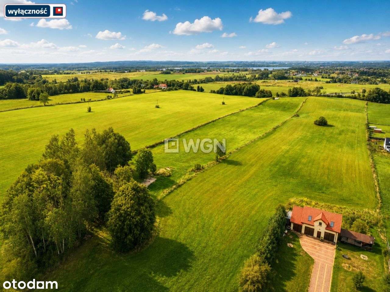 Działka budowlana 920 m², Maleczewo, 5 km od Ełku