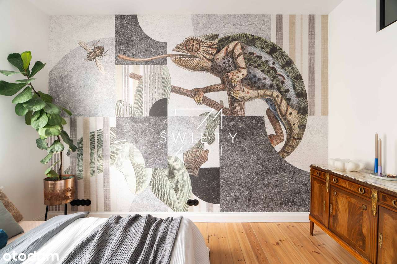 Designerskie 2 pokoje w kamienicy | Górna Wilda | Drewniana podłoga-7