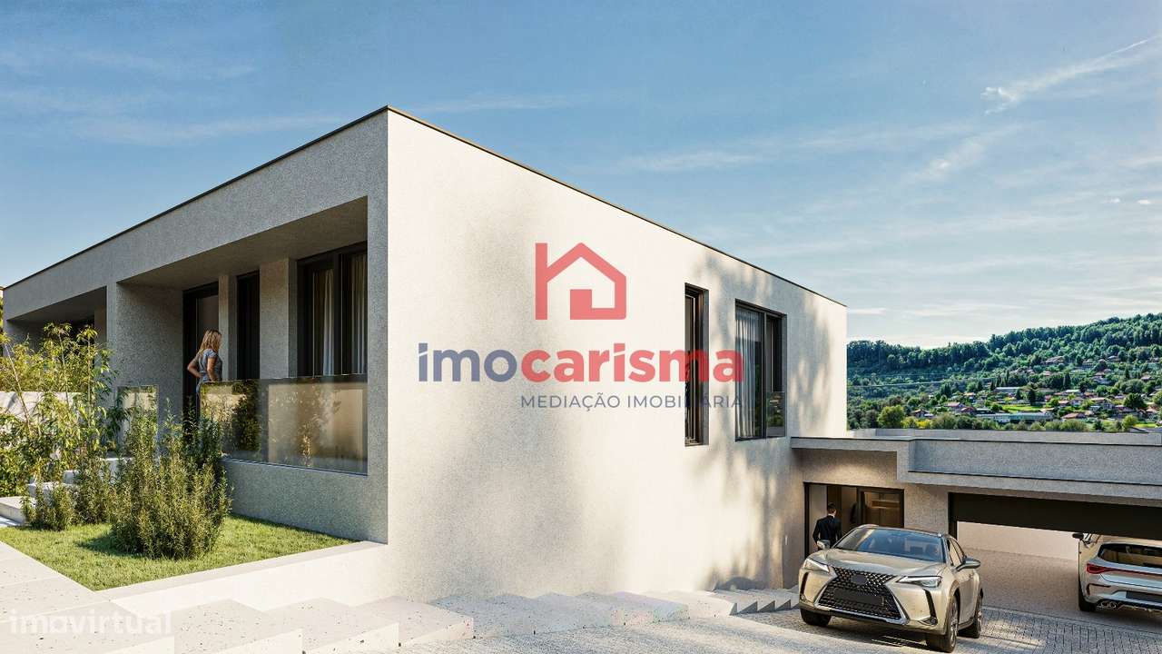 Moradia Geminada T3 em Construção em São Paio, Vizela-5