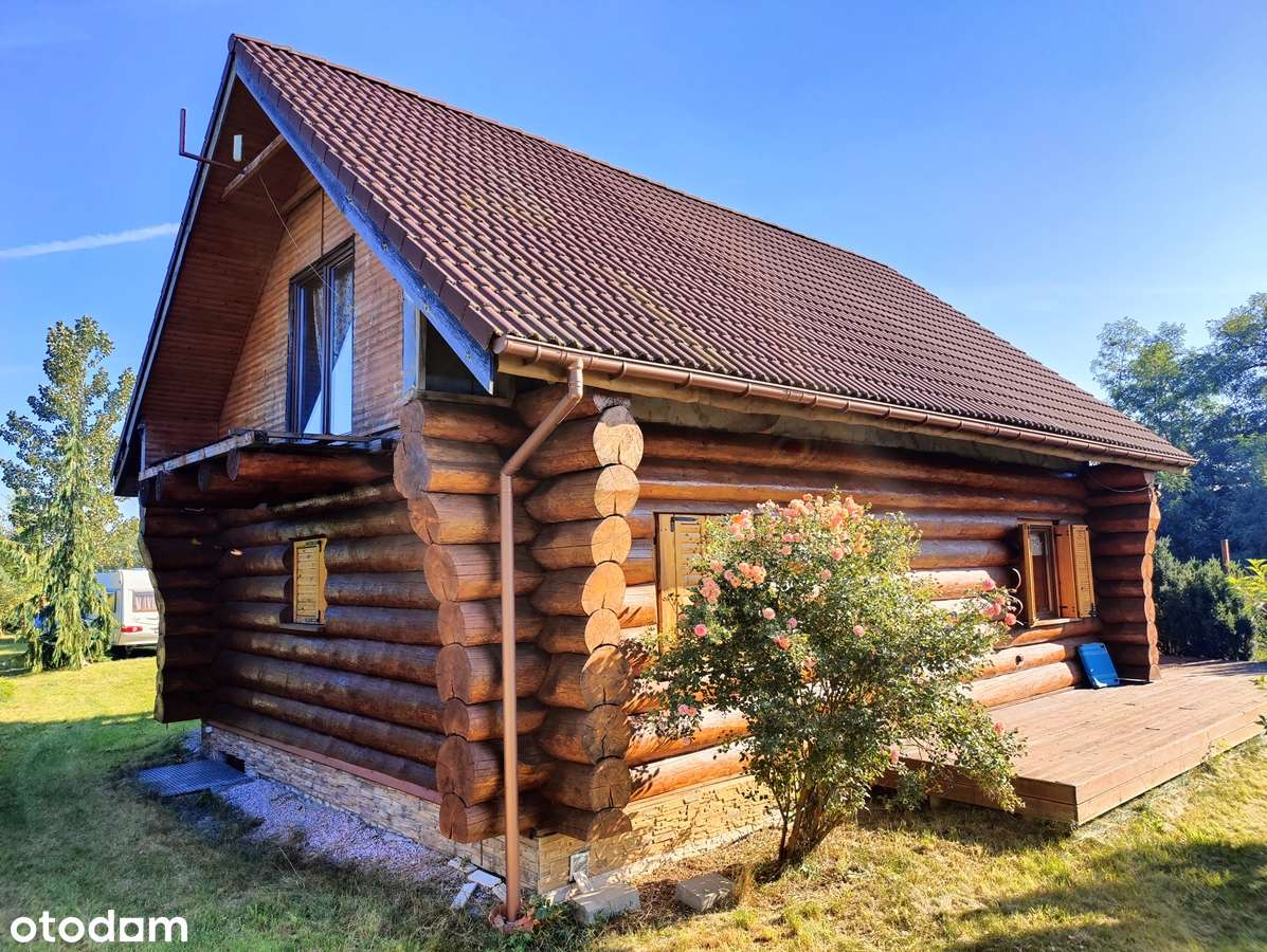 Sprzedam dom z bali na dużej działce w okolicy jeziora - Pełny obrazek: 4/20